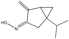 Sabinen-3-one, oxime (4CI) structure