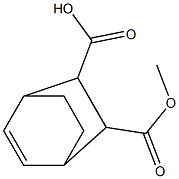 D,L-6-甲氧羰基二环[2.2.2]辛-2-烯-5-甲酸结构式