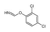 Methanimidic acid, 2,4-dichlorophenyl ester (9CI) Structure