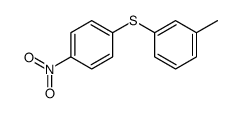 (4-nitro-phenyl)-m-tolyl sulfide结构式