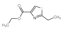 ETHYL 2-ETHYLTHIAZOLE-4-CARBOXYLATE structure