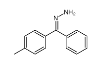 4-methylbenzophenone hydrazone Structure