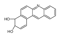 (3S,4S)-3,4-dihydrobenzo[a]acridine-3,4-diol结构式