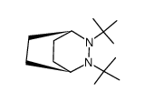 2,3-Di-tert-butyl-2,3-diazabicyclo[2.2.2]octane结构式