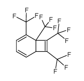 1,2,7,8-tetrakis(trifluoromethyl)bicyclo[4.2.0]octa-2,4,7-triene Structure