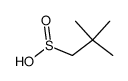 2,2-dimethylpropanesulfinic acid Structure
