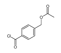 Benzoyl chloride, 4-[(acetyloxy)methyl]- (9CI) structure