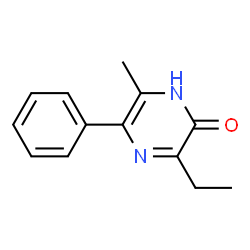 2(1H)-Pyrazinone,3-ethyl-6-methyl-5-phenyl-(9CI) structure