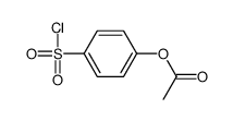 (4-chlorosulfonylphenyl) acetate结构式