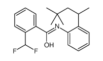 2-(difluoromethyl)-N-[2-(4,4-dimethylpentan-2-yl)phenyl]benzamide Structure