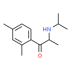 1-Propanone,1-(2,4-dimethylphenyl)-2-[(1-methylethyl)amino]-(9CI) structure