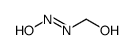 N-(hydroxymethyl)nitrous amide Structure