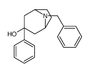 (3-endo)-8-Benzyl-3-phenyl-8-azabicyclo[3.2.1]octan-3-ol Structure