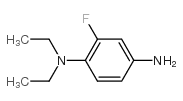 N1,N1-DIETHYL-2-FLUORO-1,4-BENZENEDIAMINE结构式