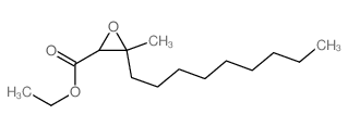 2-Oxiranecarboxylicacid, 3-methyl-3-nonyl-, ethyl ester结构式