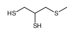 3-(methylthio)propane-1,2-dithiol结构式