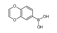 1,4-benzodioxin-6-ylboronic acid结构式