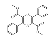 dimethyl 3,6-diphenyl-1,4-dithiin-2,5-dicarboxylate Structure