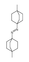trans-bis(4-methylbicyclo(2.2.2)oct-1-yl)diazene Structure