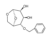 1,6-anhydro-4-O-benzyl-β-D-mannopyranose Structure