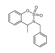 3-benzyl-4-methyl-3,4-dihydrobenzo[e][1,2,3]oxathiazine 2,2-dioxide Structure