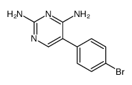 2,4-Pyrimidinediamine, 5-(4-bromophenyl) Structure