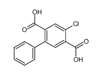 4-chloro-biphenyl-2,5-dicarboxylic acid Structure