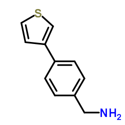 1-[4-(3-Thienyl)phenyl]methanamine picture