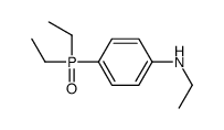 4-diethylphosphoryl-N-ethylaniline结构式