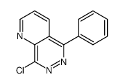 8-氯-5-苯基-吡啶并[2,3-d]吡嗪结构式