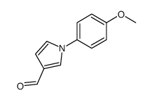 1-(4-甲氧基苯基)-1H-吡咯-3-甲醛结构式