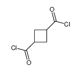 1,3-Cyclobutanedicarbonyl dichloride (9CI) structure