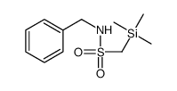 N-benzyl-1-trimethylsilylmethanesulfonamide Structure
