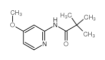 N-(4-甲氧基-2-吡啶)-2,2-二甲基丙酰胺图片