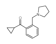 CYCLOPROPYL 2-(PYRROLIDINOMETHYL)PHENYL KETONE图片