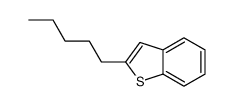 2-pentyl-1-benzothiophene Structure