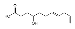 4-hydroxyundeca-7,10-dienoic acid Structure