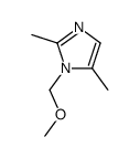 1-(methoxymethyl)-2,5-dimethylimidazole结构式