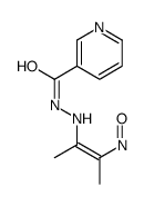 N'-[2-(Hydroxyimino)-1-methylpropylidene]-3-pyridinecarbohydrazide structure