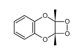 1,2-Dioxeto[3,4-b][1,4]benzodioxin, 2a,8a-dihydro-2a,8a-dimethyl-, cis Structure