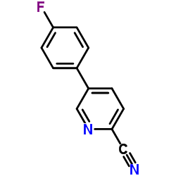 5-(4-Fluorophenyl)picolinonitrile Structure