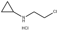 N-(2-chloroethyl)cyclopropanamine hydrochloride Structure