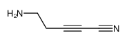 5-aminopent-2-ynenitrile Structure