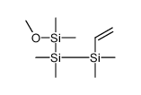 ethenyl-[[methoxy(dimethyl)silyl]-dimethylsilyl]-dimethylsilane Structure