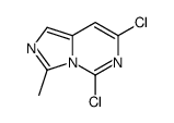 IMidazo[1,5-c]pyrimidine, 5,7-dichloro-3-Methyl-结构式