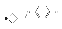 3-(4-Chloro-phenoxymethyl)-azetidine Structure