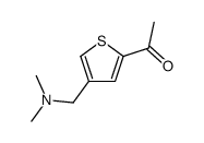 1-[4-[(dimethylamino)methyl]thiophen-2-yl]ethanone结构式