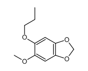 5-methoxy-6-propoxy-1,3-benzodioxole结构式