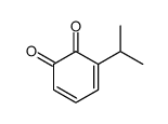 3,5-Cyclohexadiene-1,2-dione, 3-(1-methylethyl) Structure