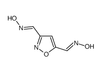 (E,E)-1,2-Oxazole-3,5-diylbis(N-hydroxymethanimine) Structure